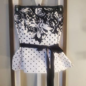 NWT White House Black Market Strapless Top